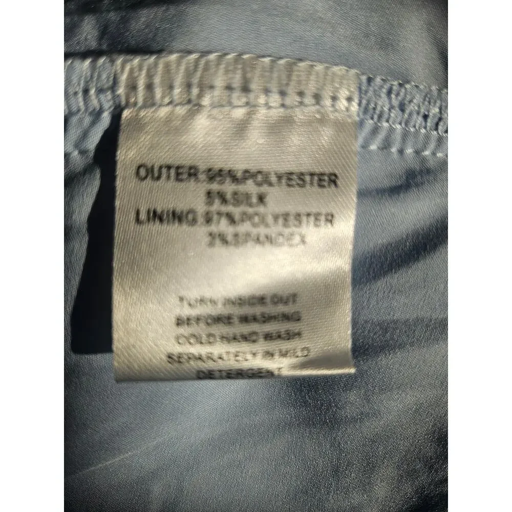 Saboluxe Light Blue Aioki Corset Dress U.S Size 0 Babydoll Lined NWT - Picture 11 of 11